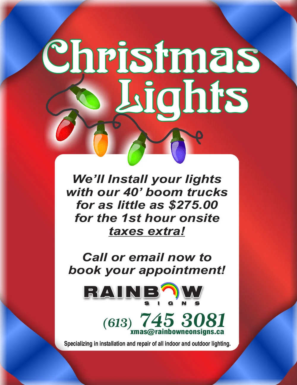 Christmas lights 2022